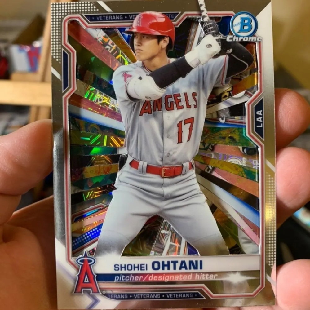 Shohei ohtani custom mosaic mural card